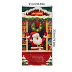Cubierta De Puerta De Navidad Decoración