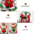 Elfos Decorativos Navideños Colgantes