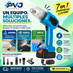 Aspiradora y Sopladora Inalámbrica Multifunción 7 en 1