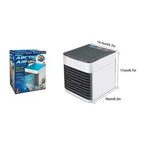Mini Enfriador de Aire Evaporativo Portátil – Silencioso y Recargable USB