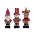 Decoraciones navideñas muñecos de pie
