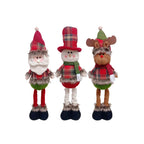 Decoraciones navideñas muñecos de pie