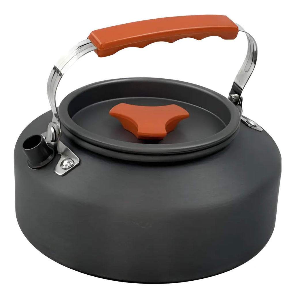 Set de Cocina para Camping – Kit Completo de Aluminio Apilable y Portable