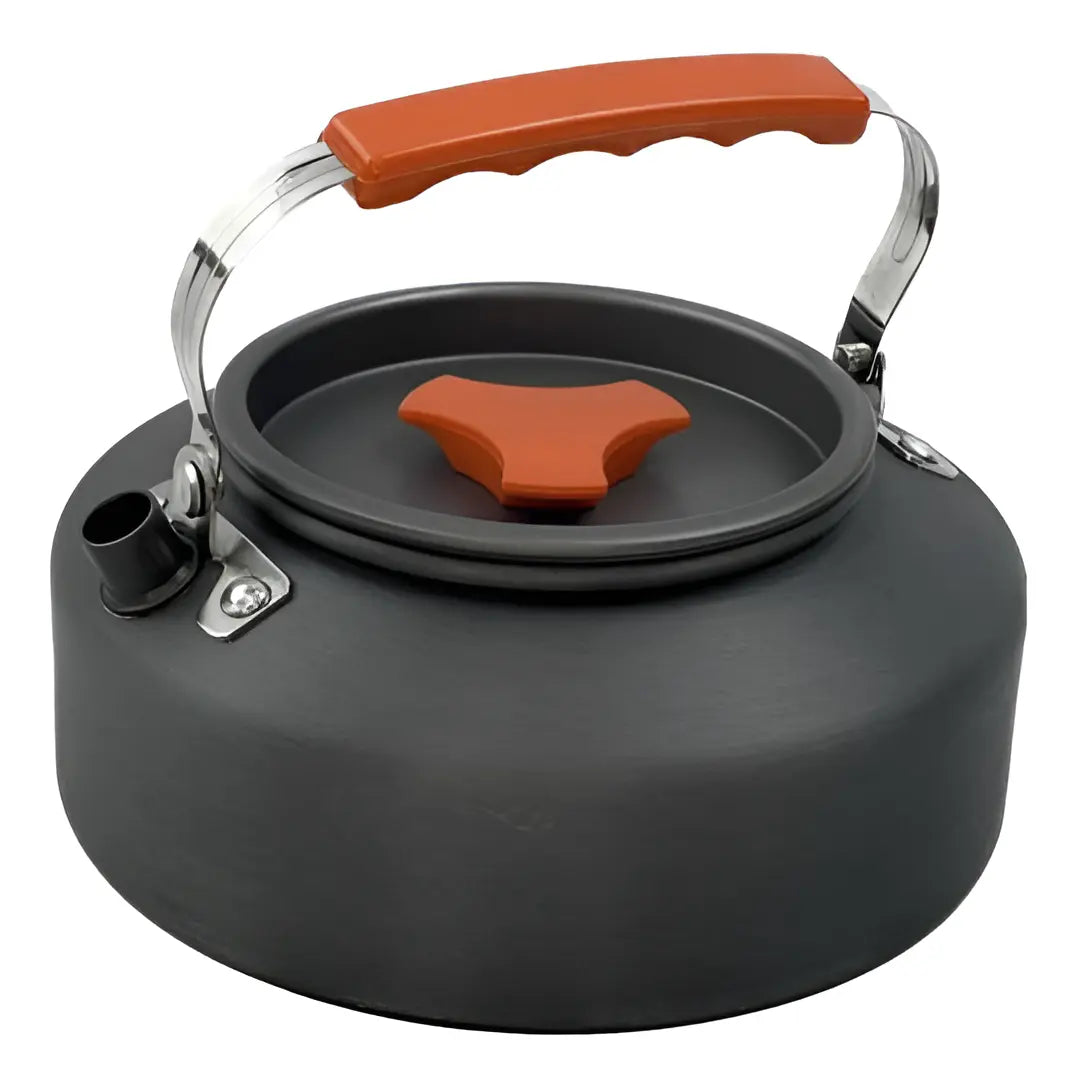 Set de Cocina para Camping – Kit Completo de Aluminio Apilable y Portable
